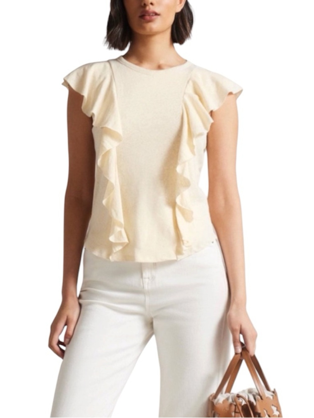 Ted Baker Kathley Linen Blend Top